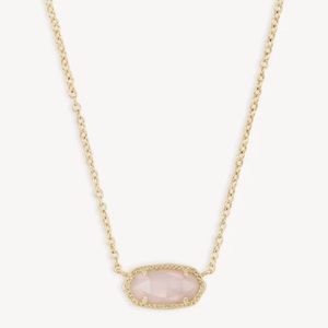 Kendra Scott Rose Quartz Necklace - brand new